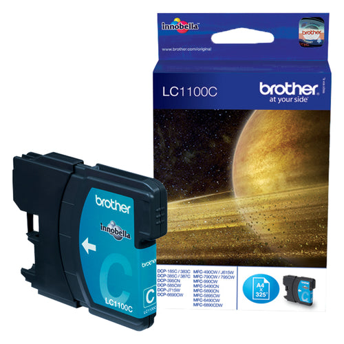 Brother LC-1100C ink cartridge 1 pc(s) Original Cyan Brother LC-1100C ink cartridge 1 pc(s) Original Cyan